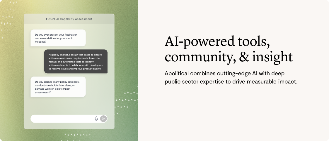 AI-powered chat interface
